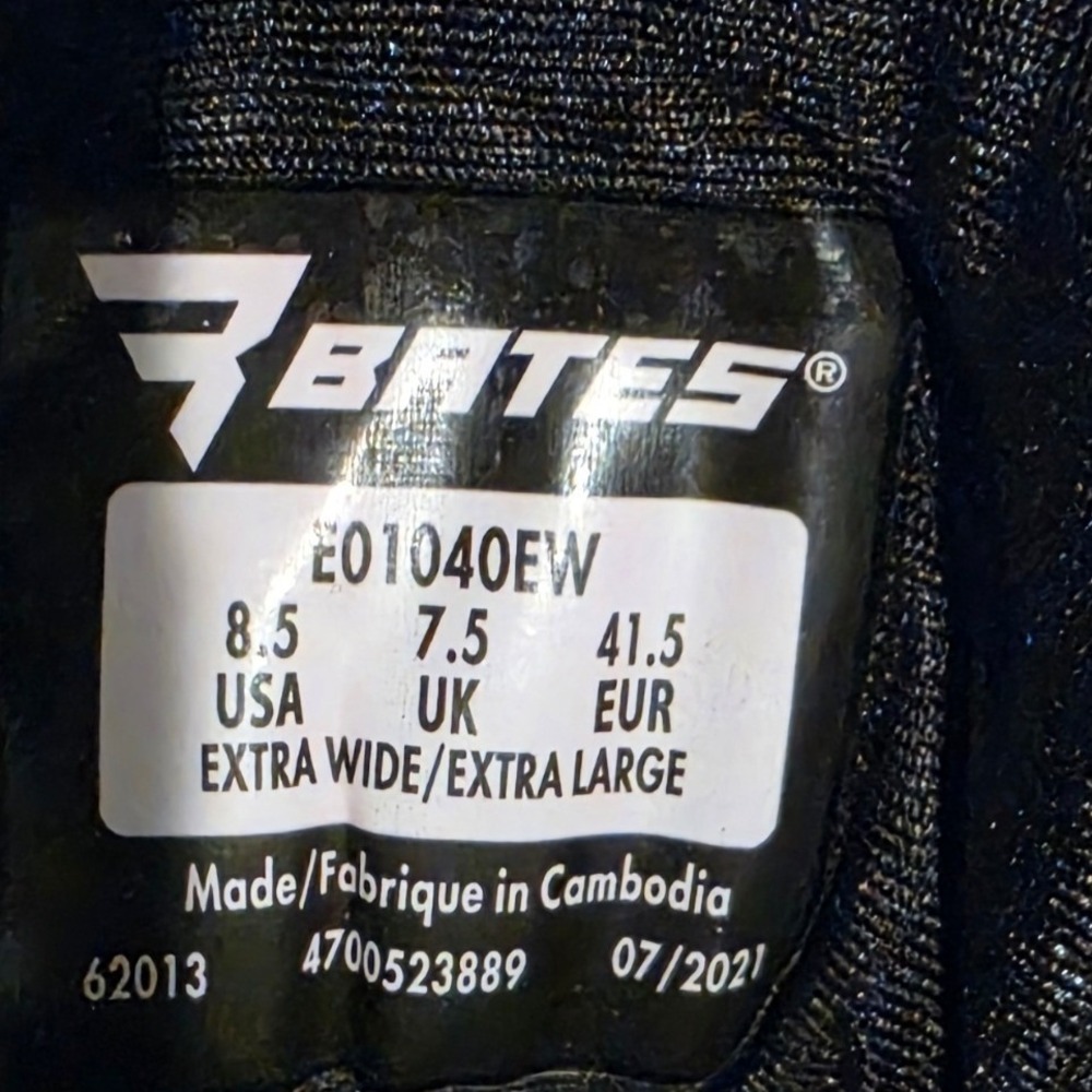 Bates Mens Rush Mid Tactical Boots Black Extra Wide E01040EW 8.5 - Picture 6 of 10